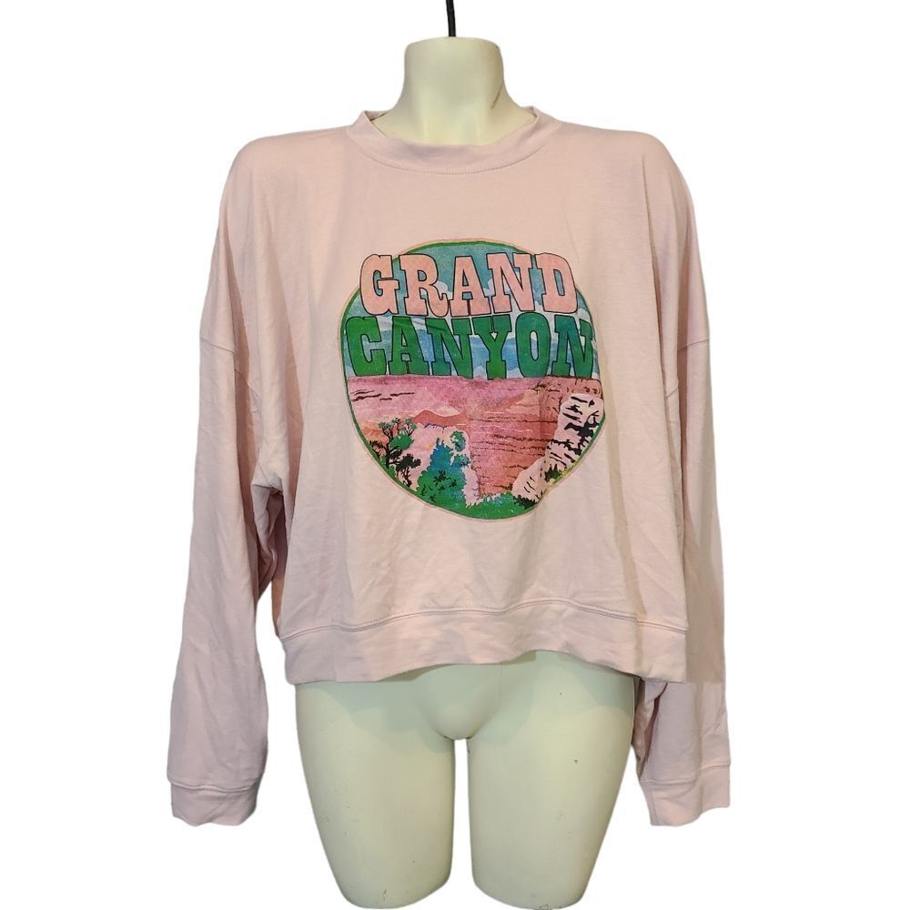 Wst Cst Grand Canyon‎ Graphic Pullover Sweatshirt Size Large